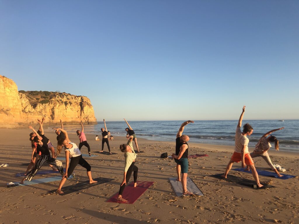 Beach Yoga Algarve