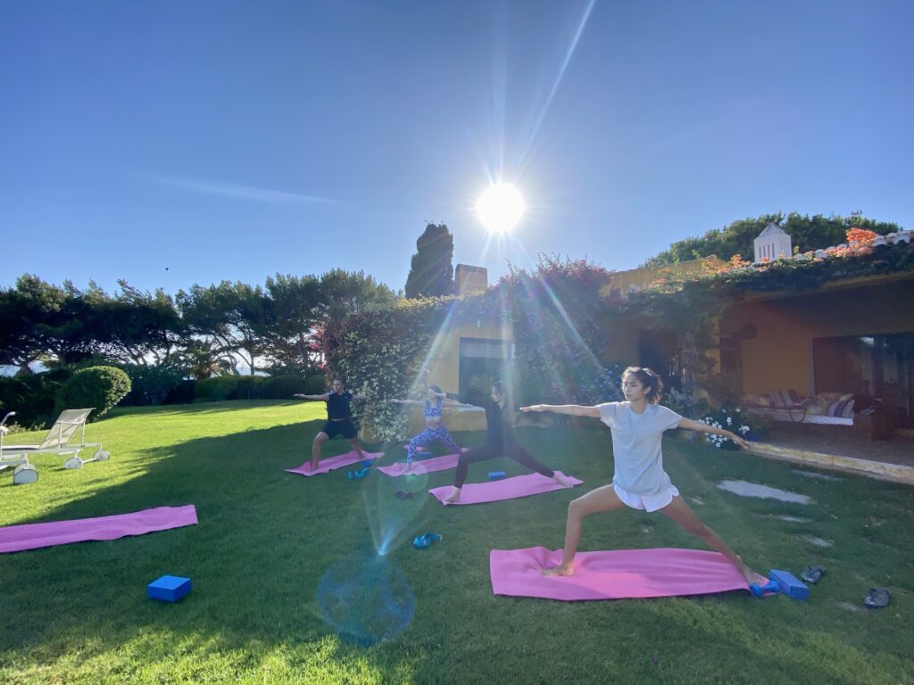 Group private Yoga Algarve