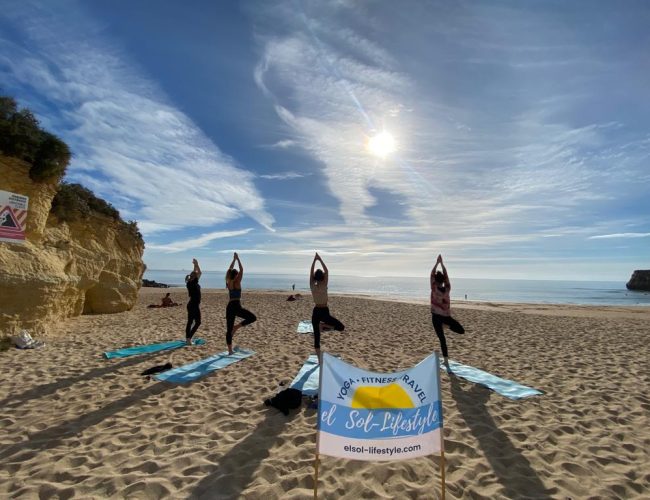 Beach Yoga Algarve Beach Yoga Algarve