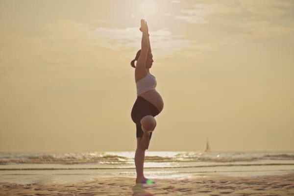 Pre Natal private beach yoga