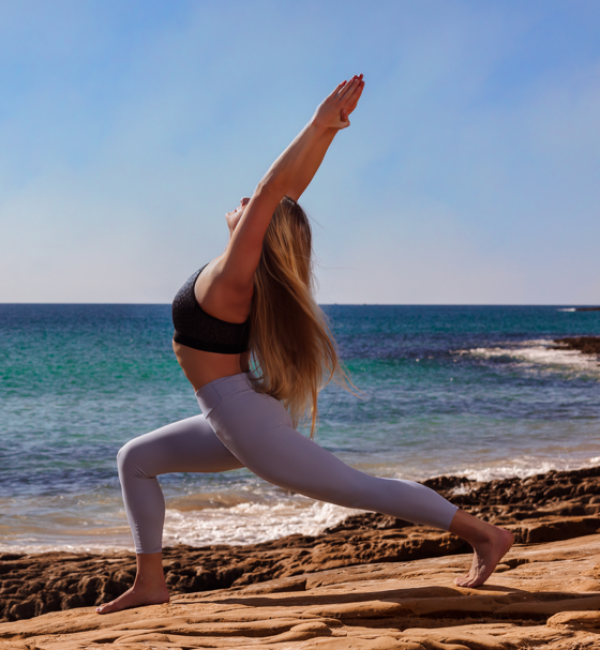 Yoga photos beach